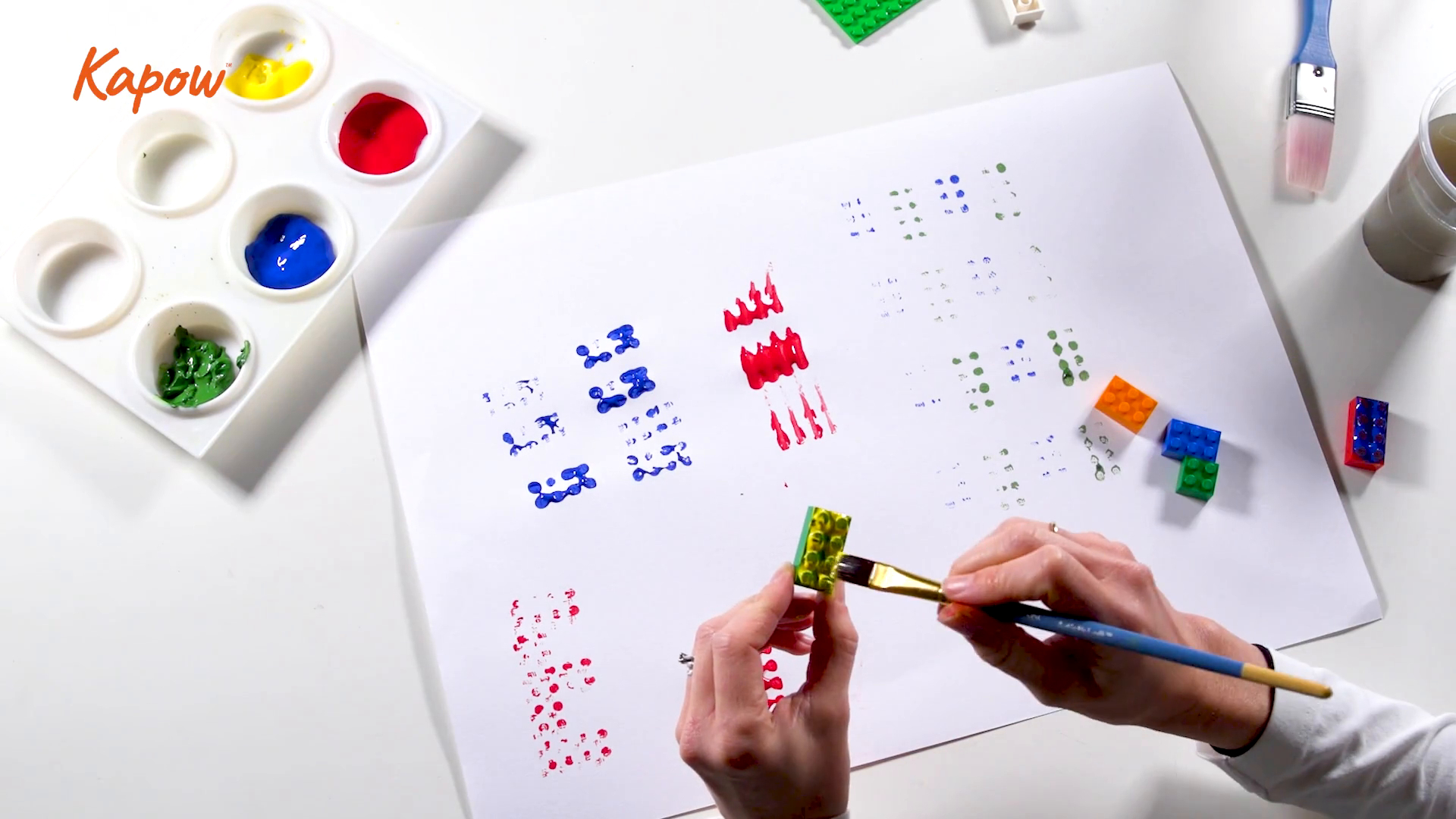 Learner video: Building block printing