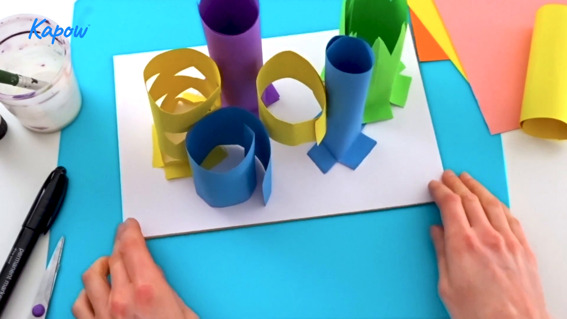 Teacher video: Tube towers
