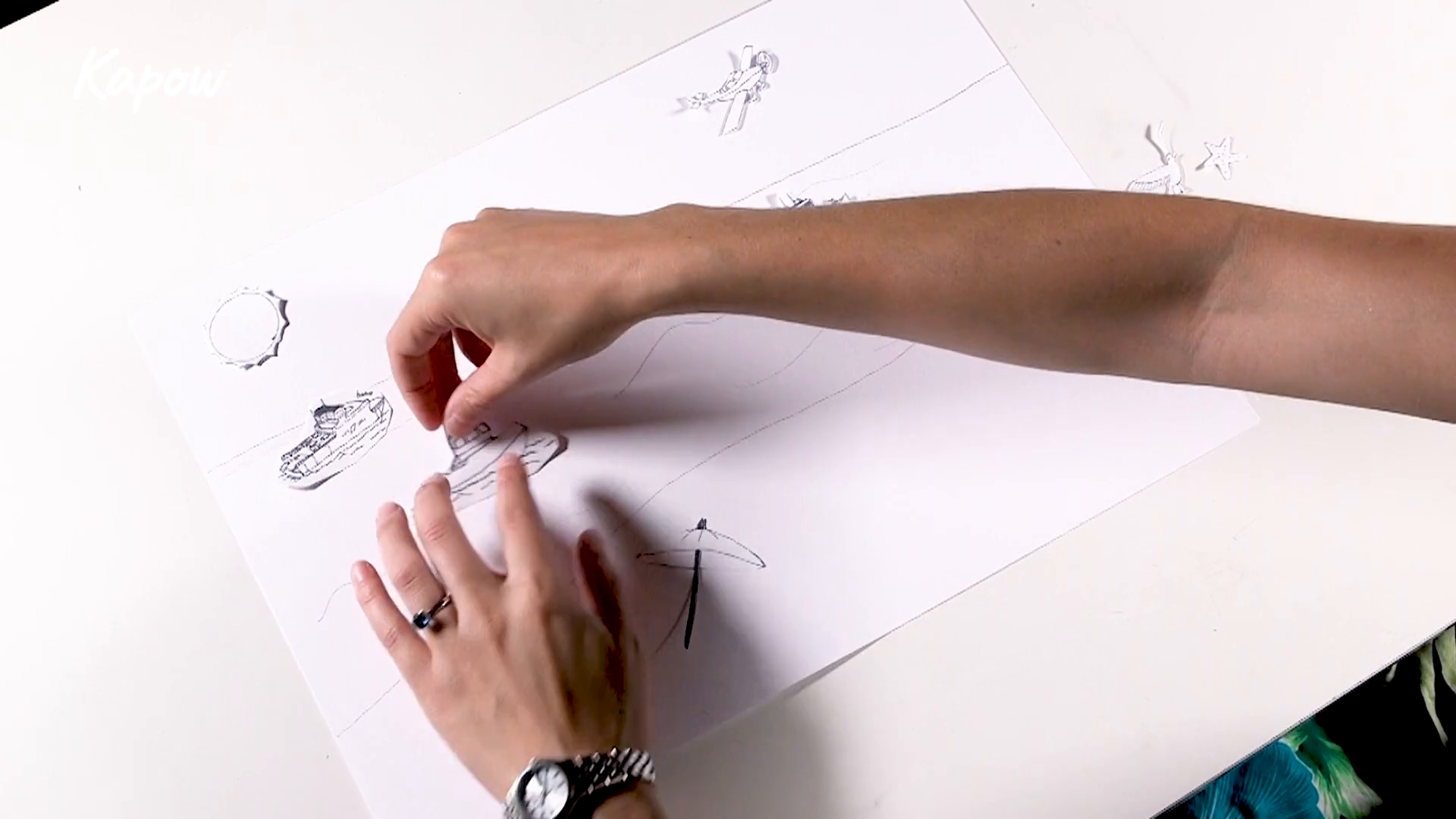 Teacher video: Seaside landscape