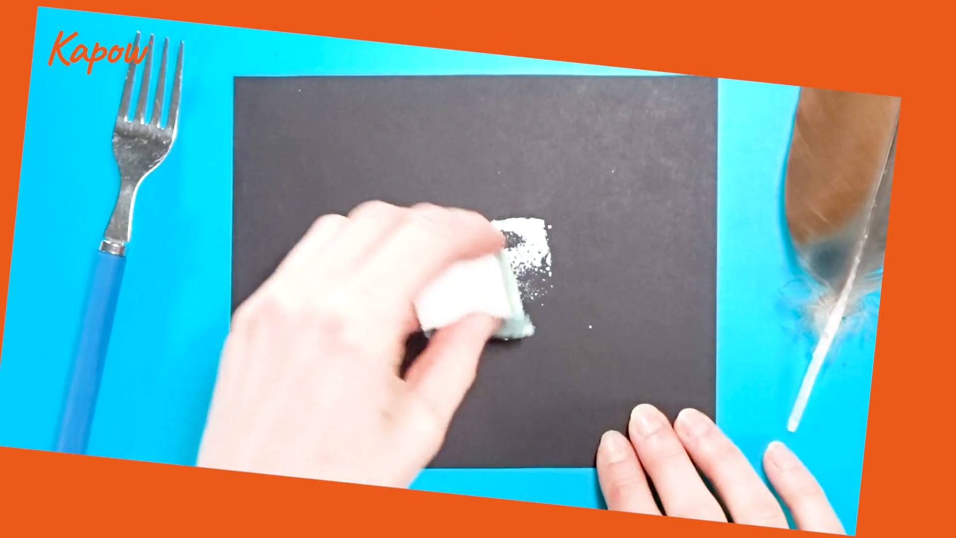 Learner video: Making collage paper