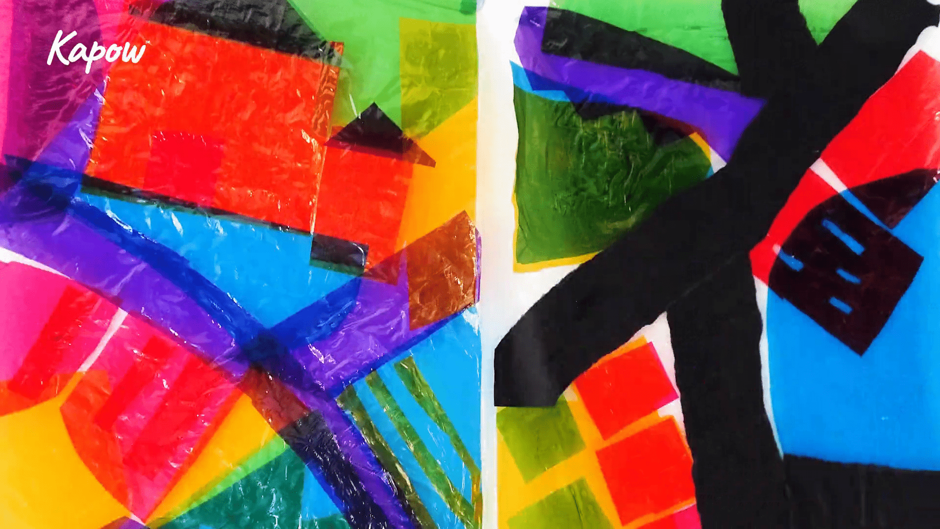 Teacher video: Stained glass