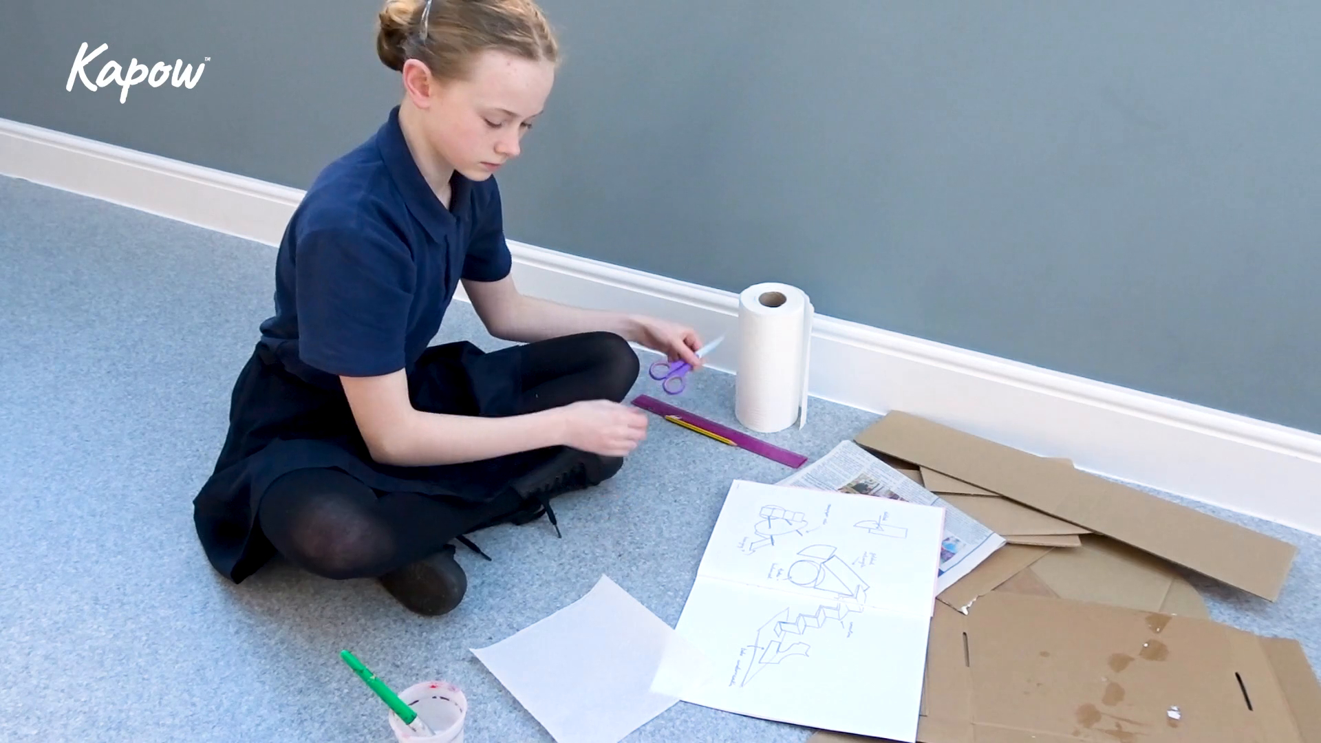 Teacher video: Creating sculpture