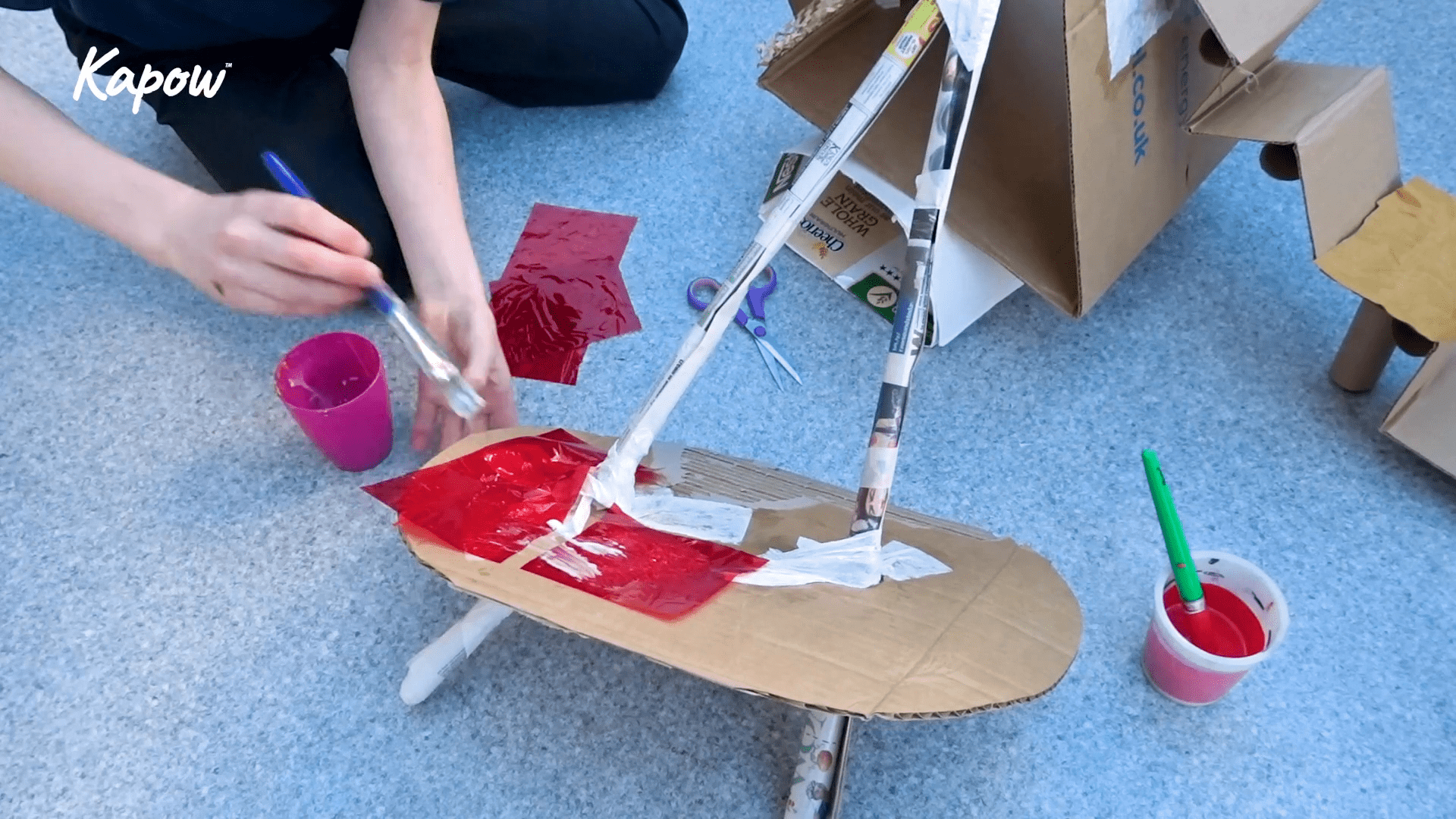 Learner video: Finished sculptures