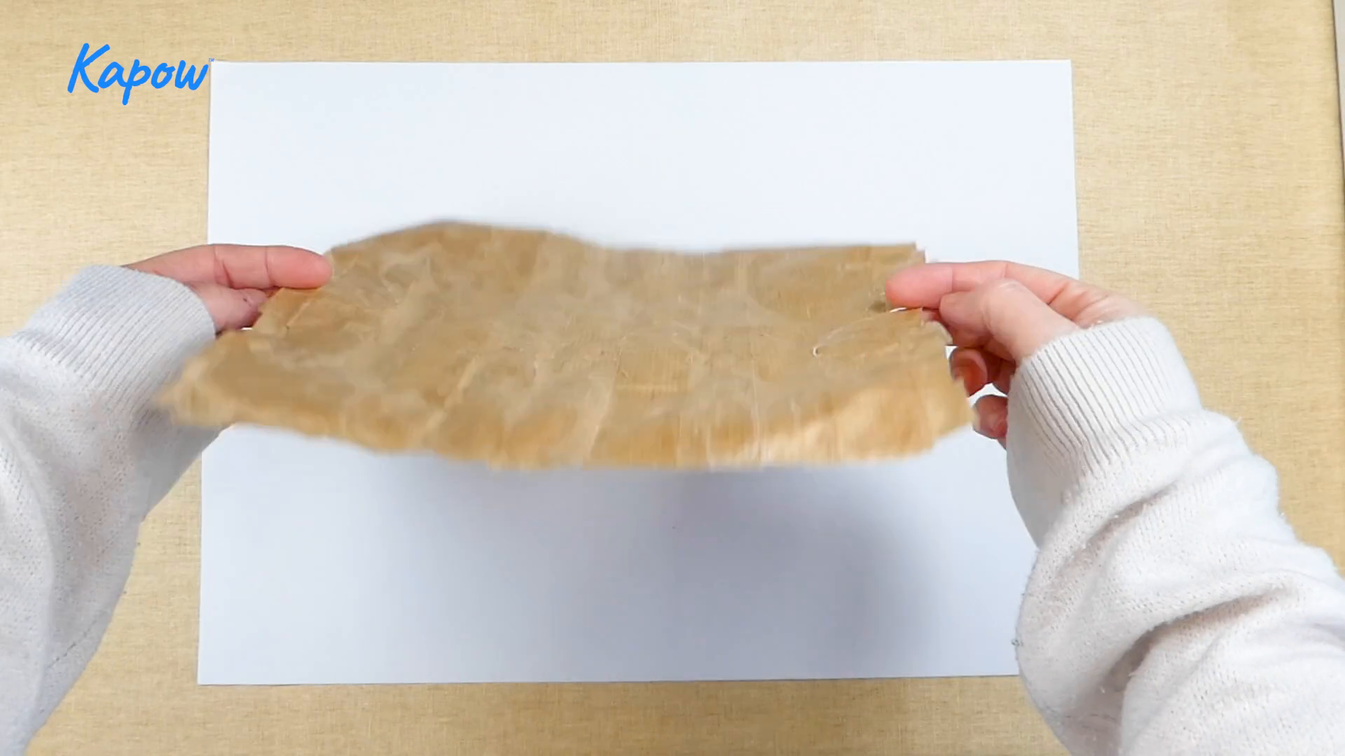 Teacher video: Making paper