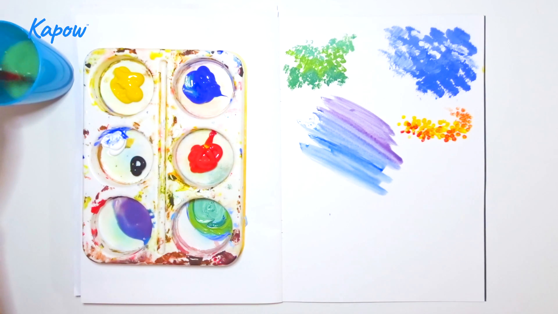 Teacher video: Painting techniques