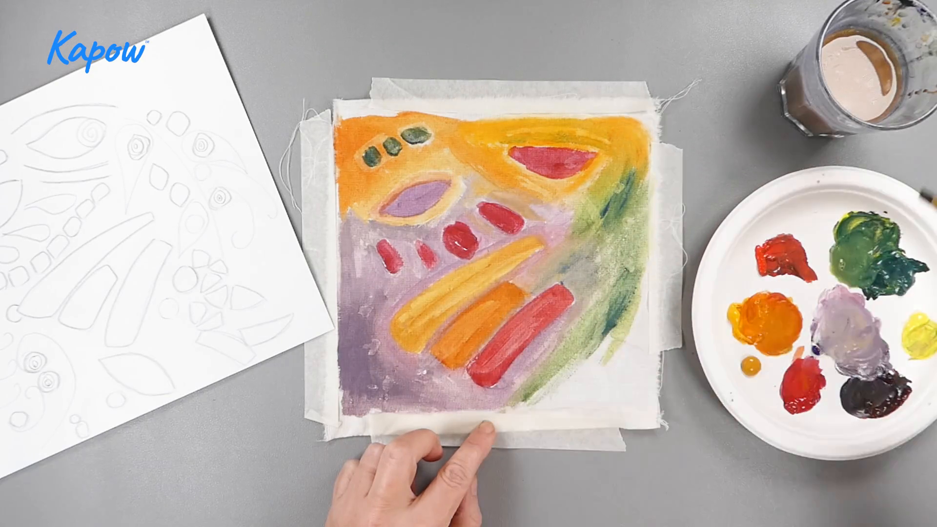 Teacher video: Making batik