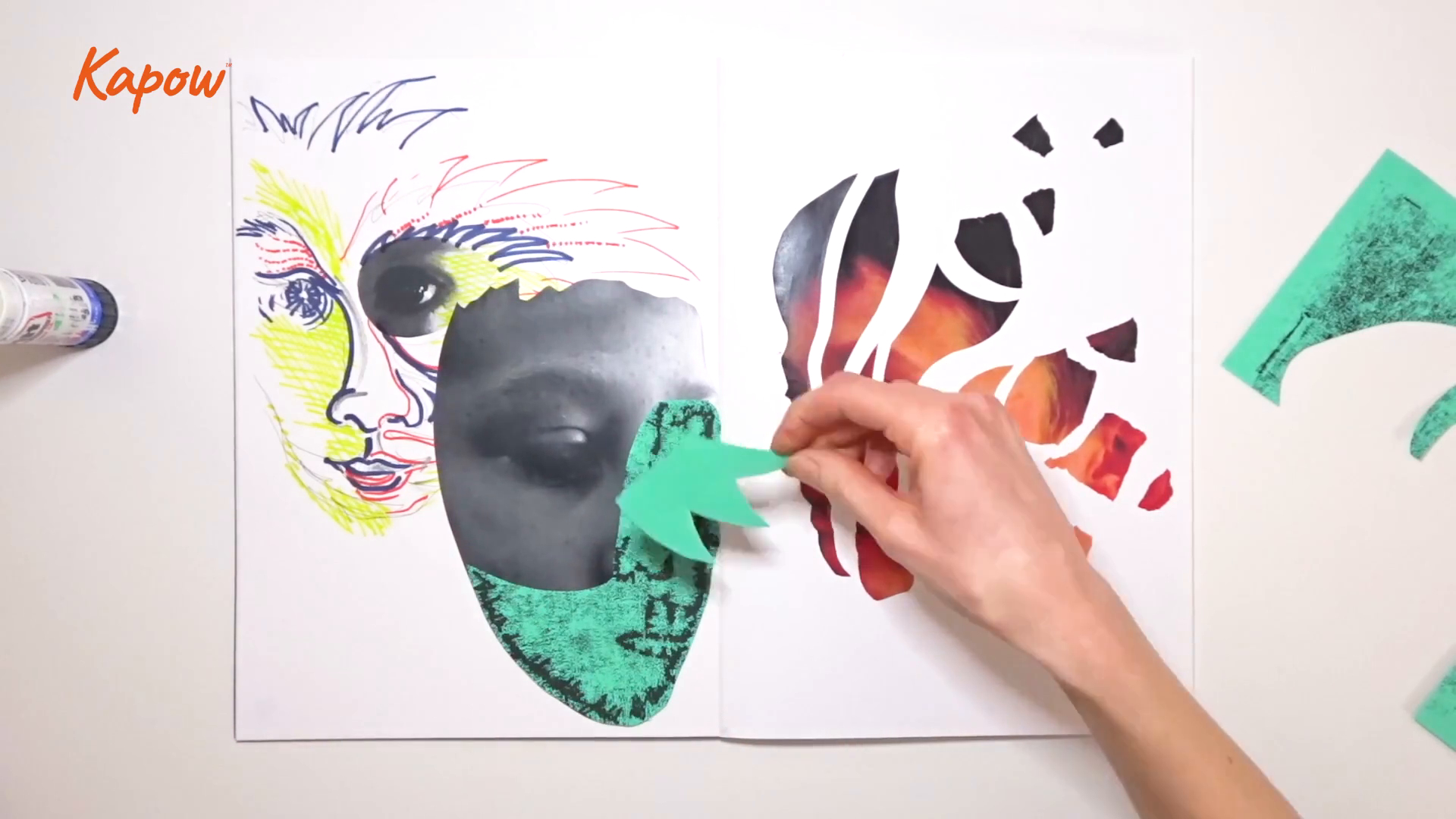 Learner video: Changing faces