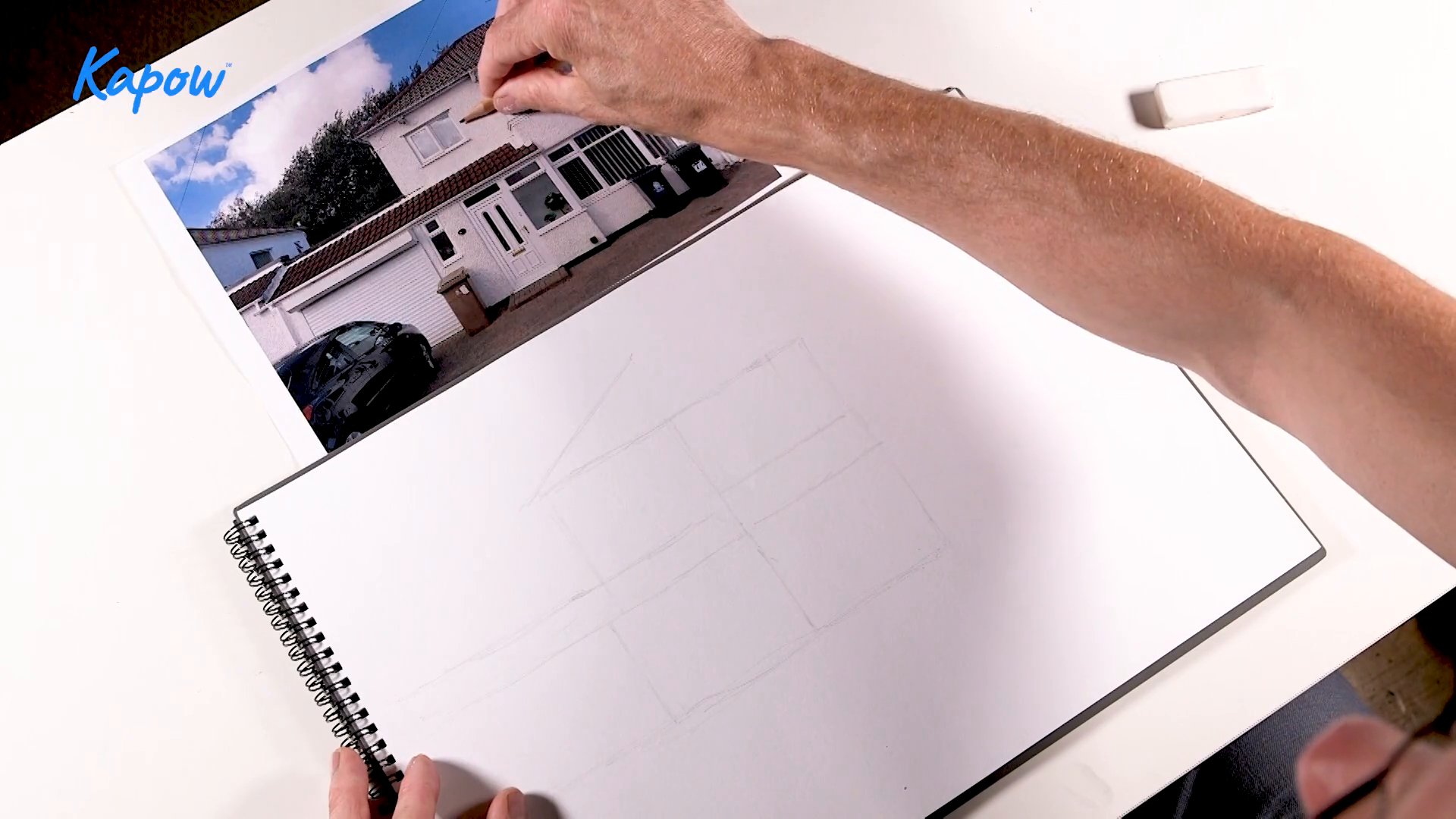 Teacher video: House drawing