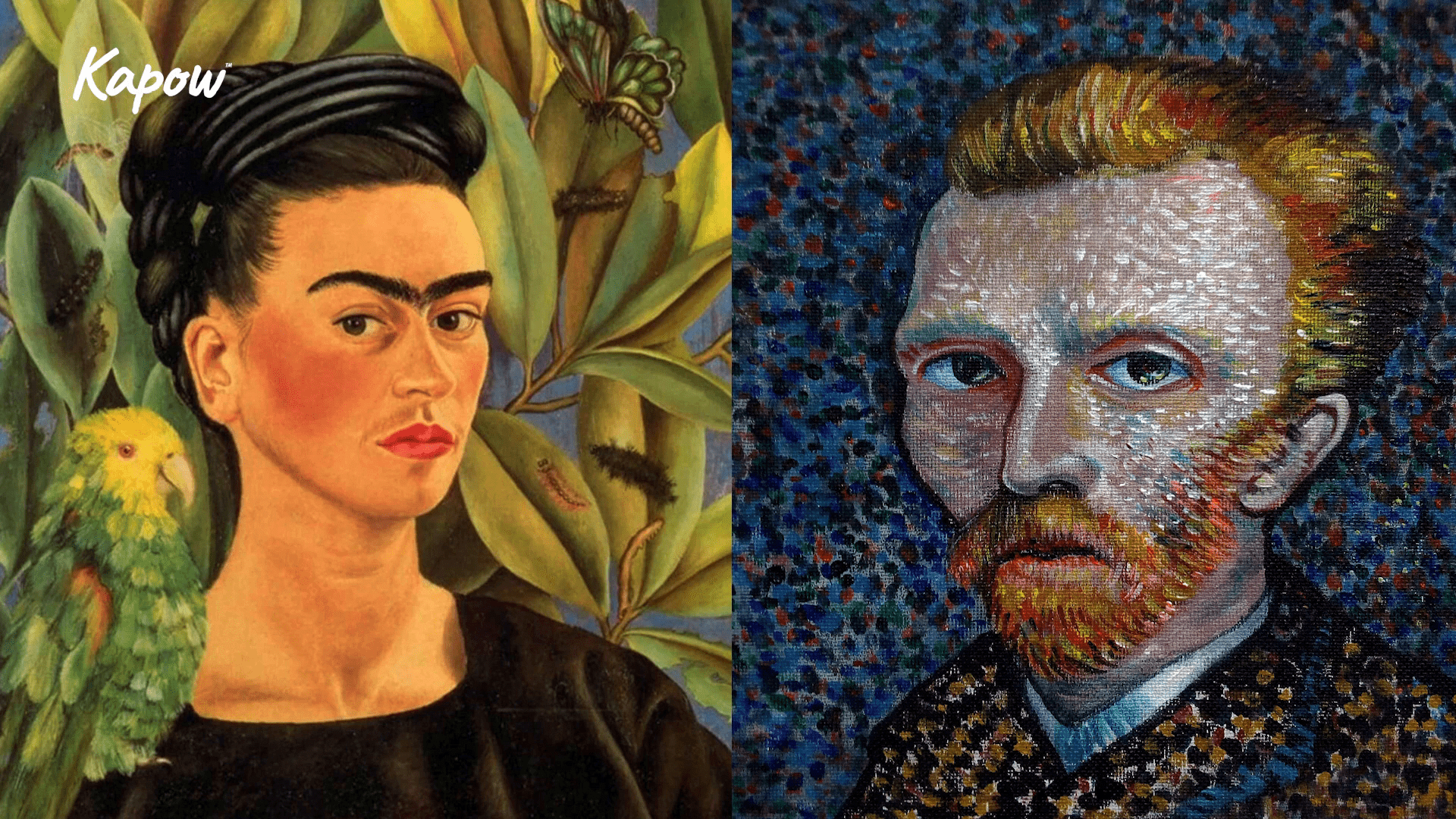 Teacher video: Photographic recreations of paintings