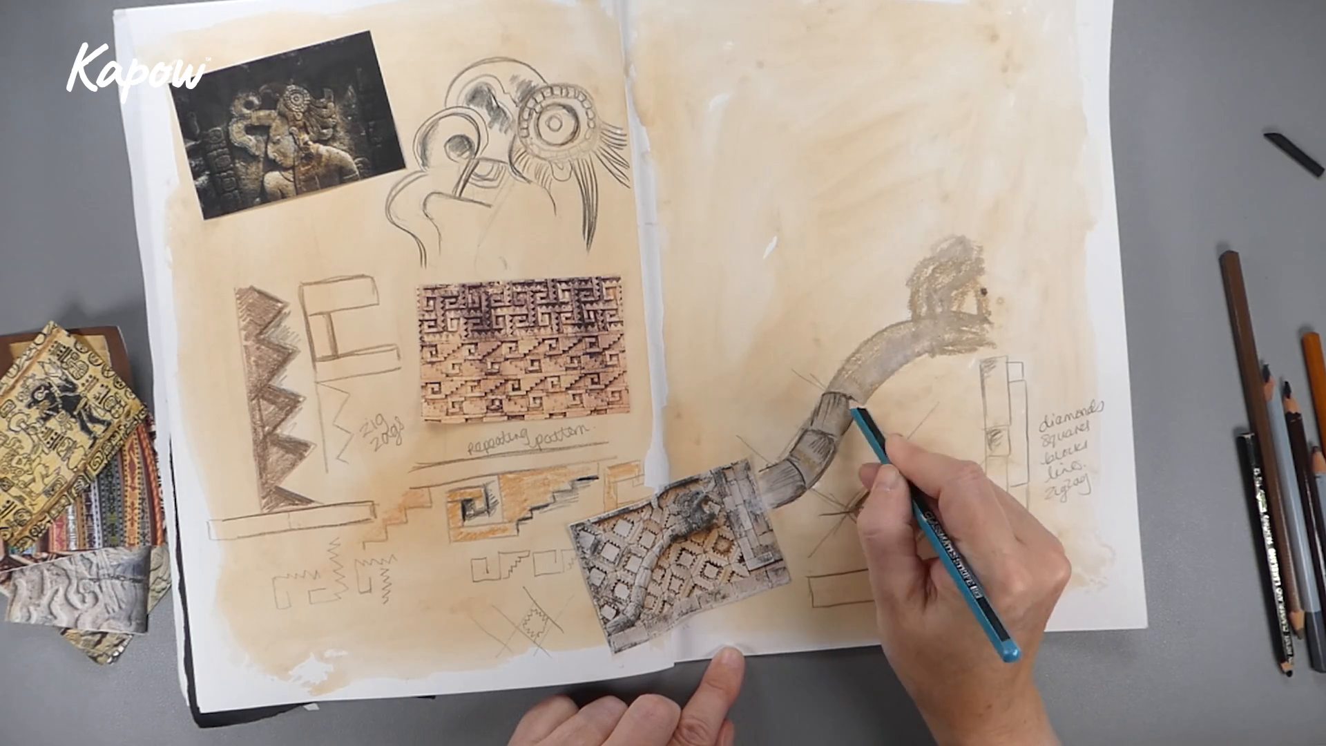 Teacher video: Exploring Maya art