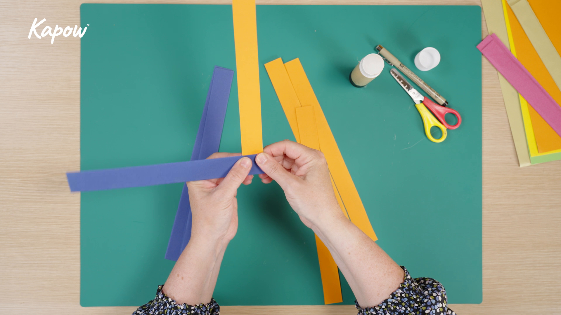 Learner video: Paper animal sculptures