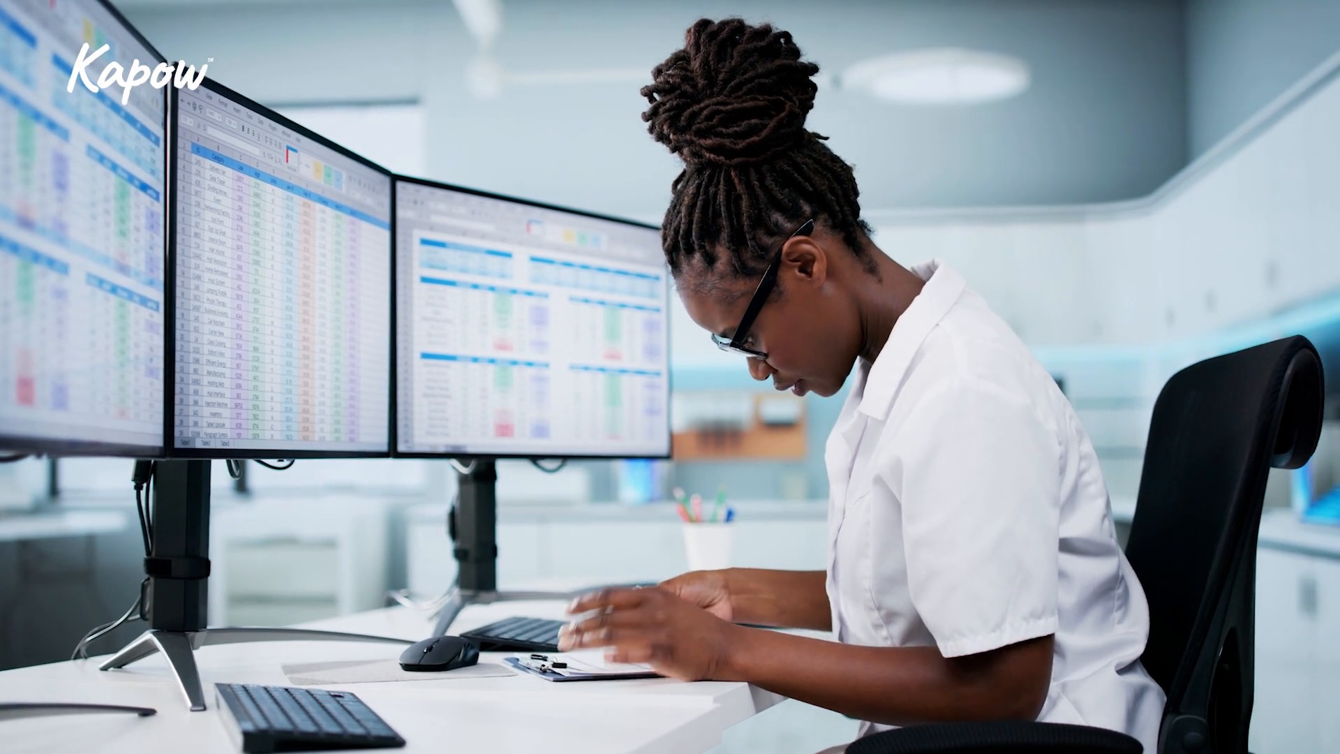Learner video: Sorting and organising data on a computer